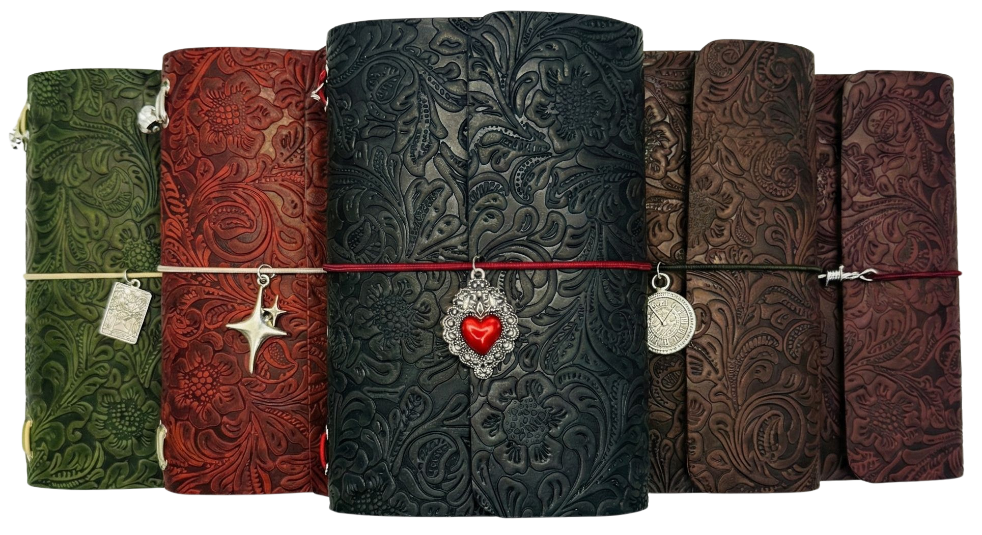 The Heirloom Collection - Five Handcrafted Leather Journals